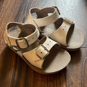 White Saltwater Surfer Sandals by Sun-San